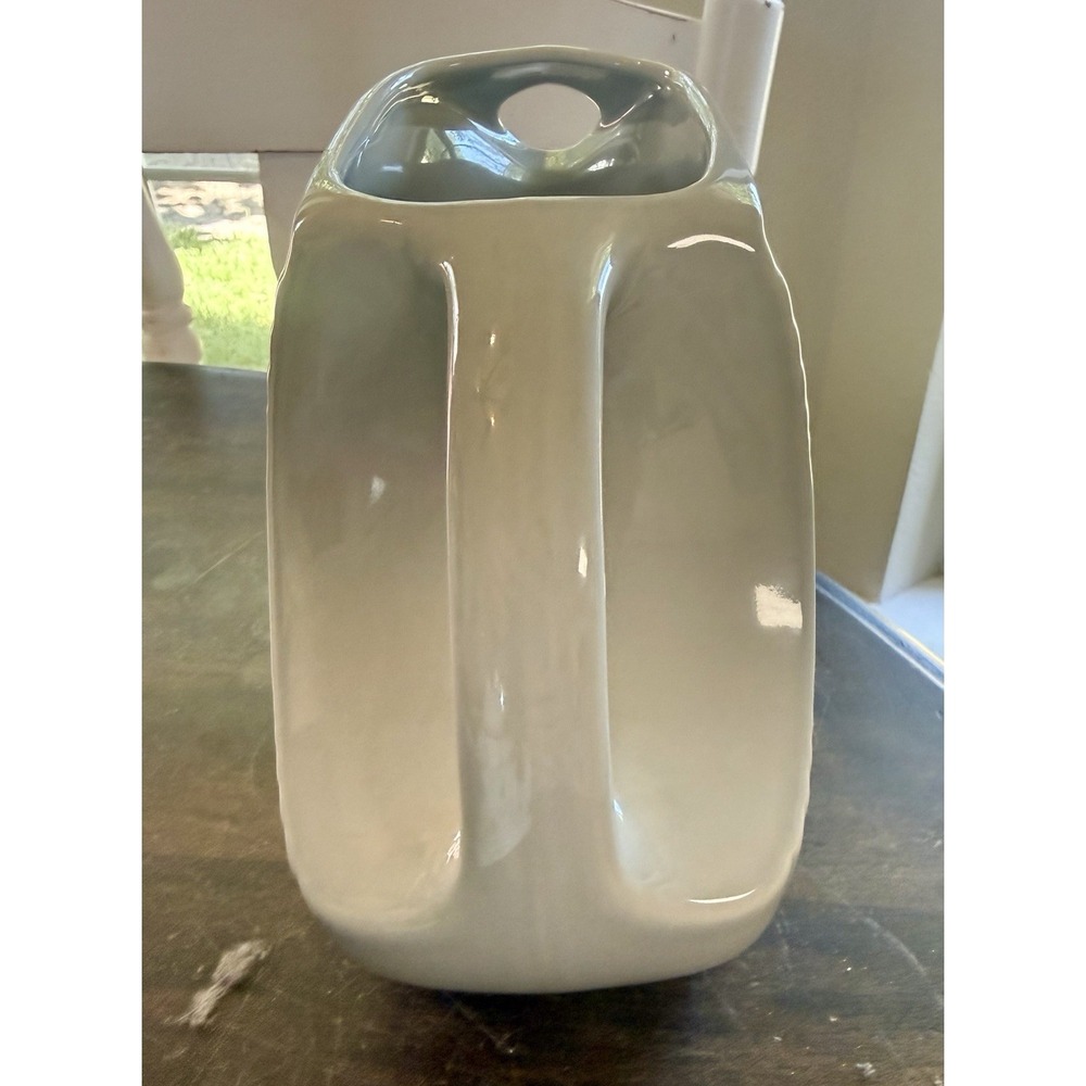 Fiesta Ware Disk Water Pitcher Original Gray Glaze - Picture 4 of 8